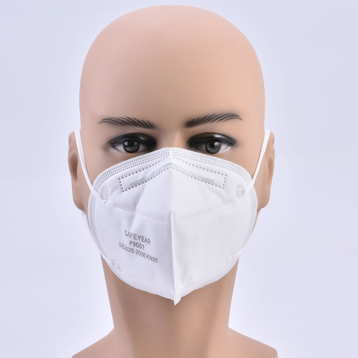 KN95 Masque de sécurité à face blanche SM-006 