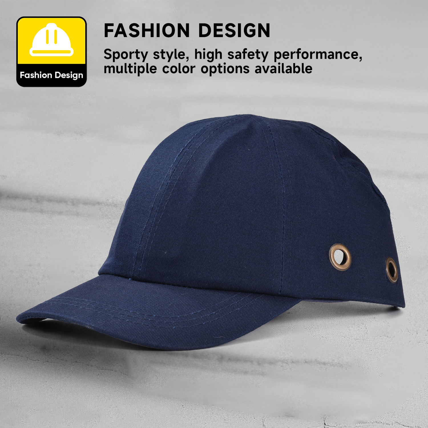 Conception de conception de baseball CAP SACTION DE SÉCURITÉ WH001 Bleu foncé