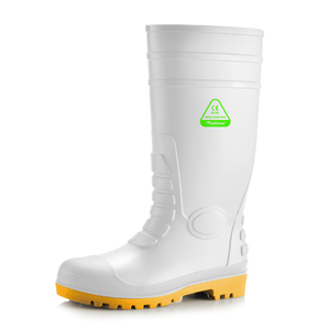 Bottes de pluie lourdes W-6038 Blanc