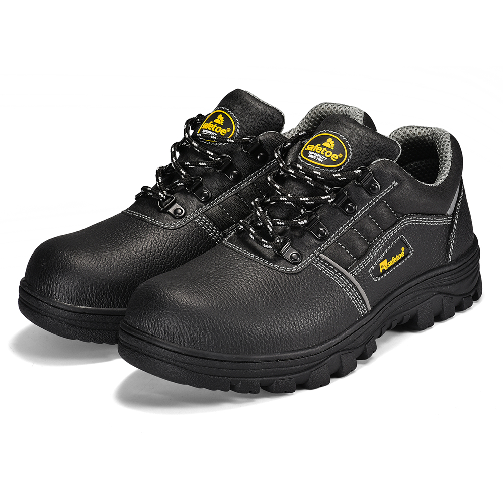 Industrie de la raffinerie d'huile Chaussures de sécurité en cuir de vache L-7163RB