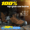Huile supérieure et glissement de glissement métallique Free Safety Mining Work Boots M-8552
