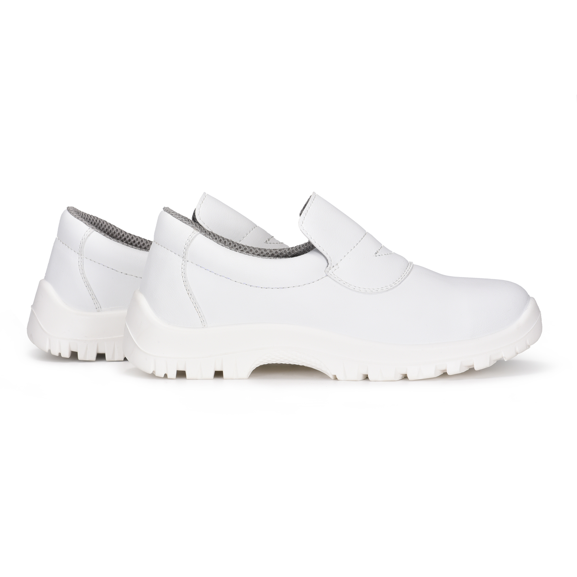 Chaussures de sécurité en PU en microfibre fabriquées à la main pour l'industrie alimentaire CleanShield S2