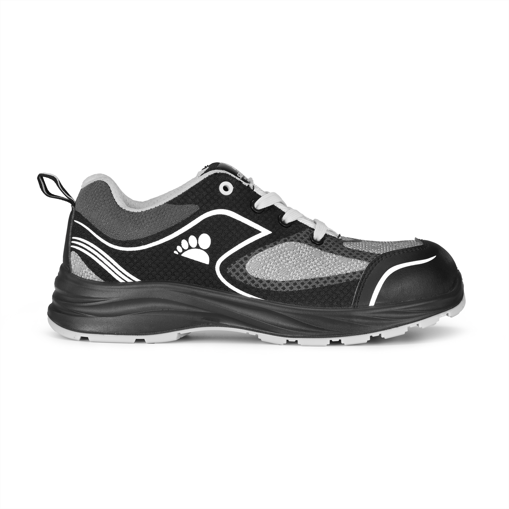 Chaussures de sécurité sportive en acier L-7501 Gray 