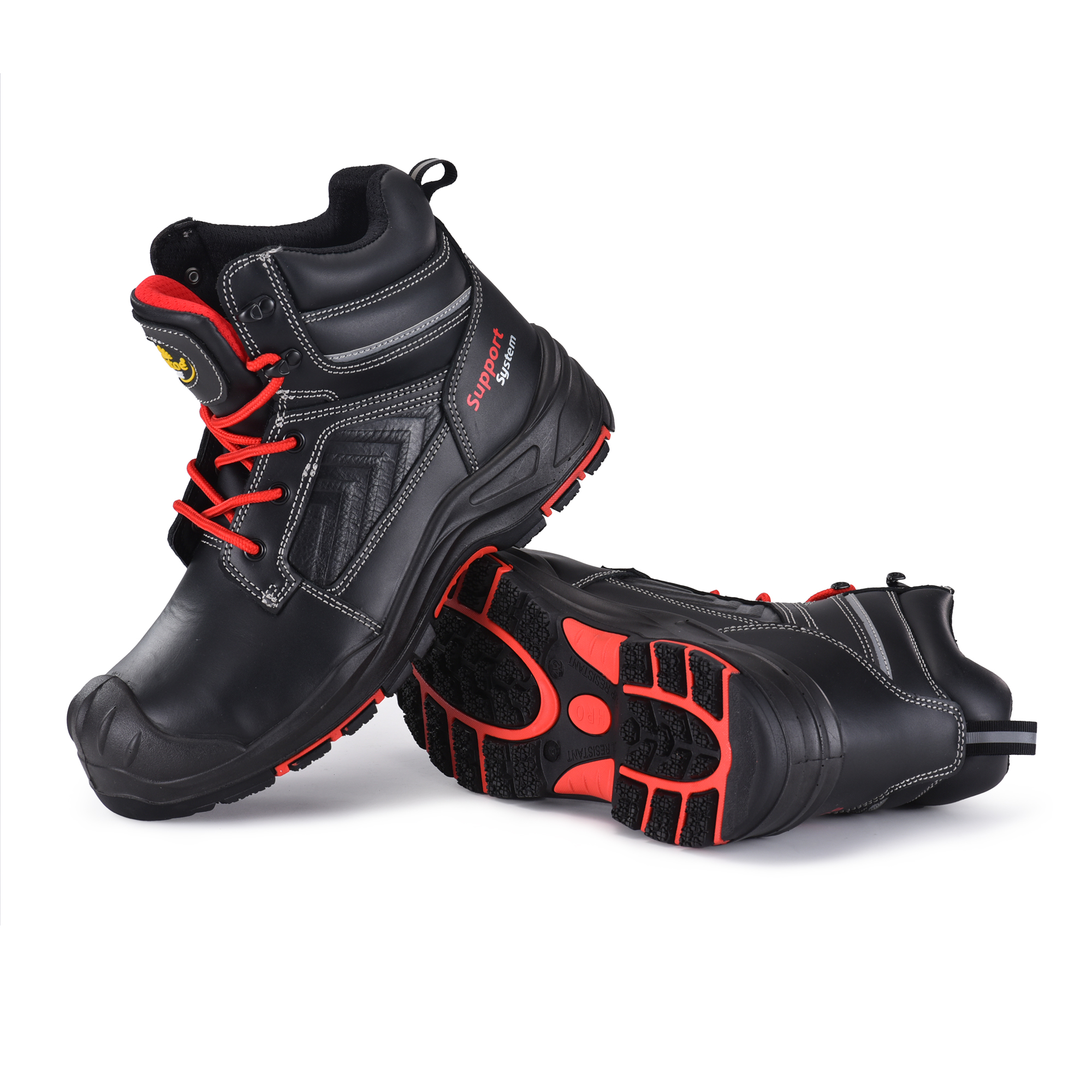 Chaussures de sécurité imperméables bottes de travail robustes Composite Toe M-8586