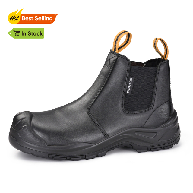 Boots de travail Chelsea Chaussures de sécurité industrielle CHELSEA DESIGNES DE SÉCURITÉ BOOTS DE TRAVAIL M-8025NB BKOC