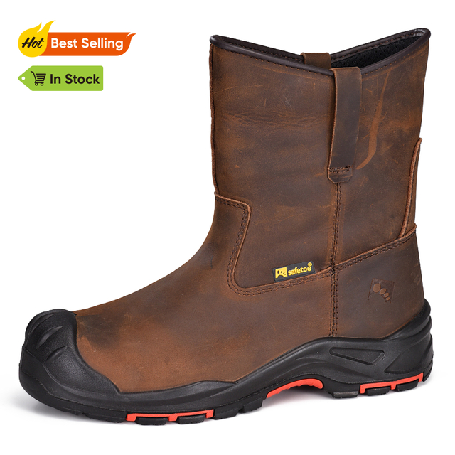 CE EN 20345 S3 Boots de sécurité résistants à l'huile