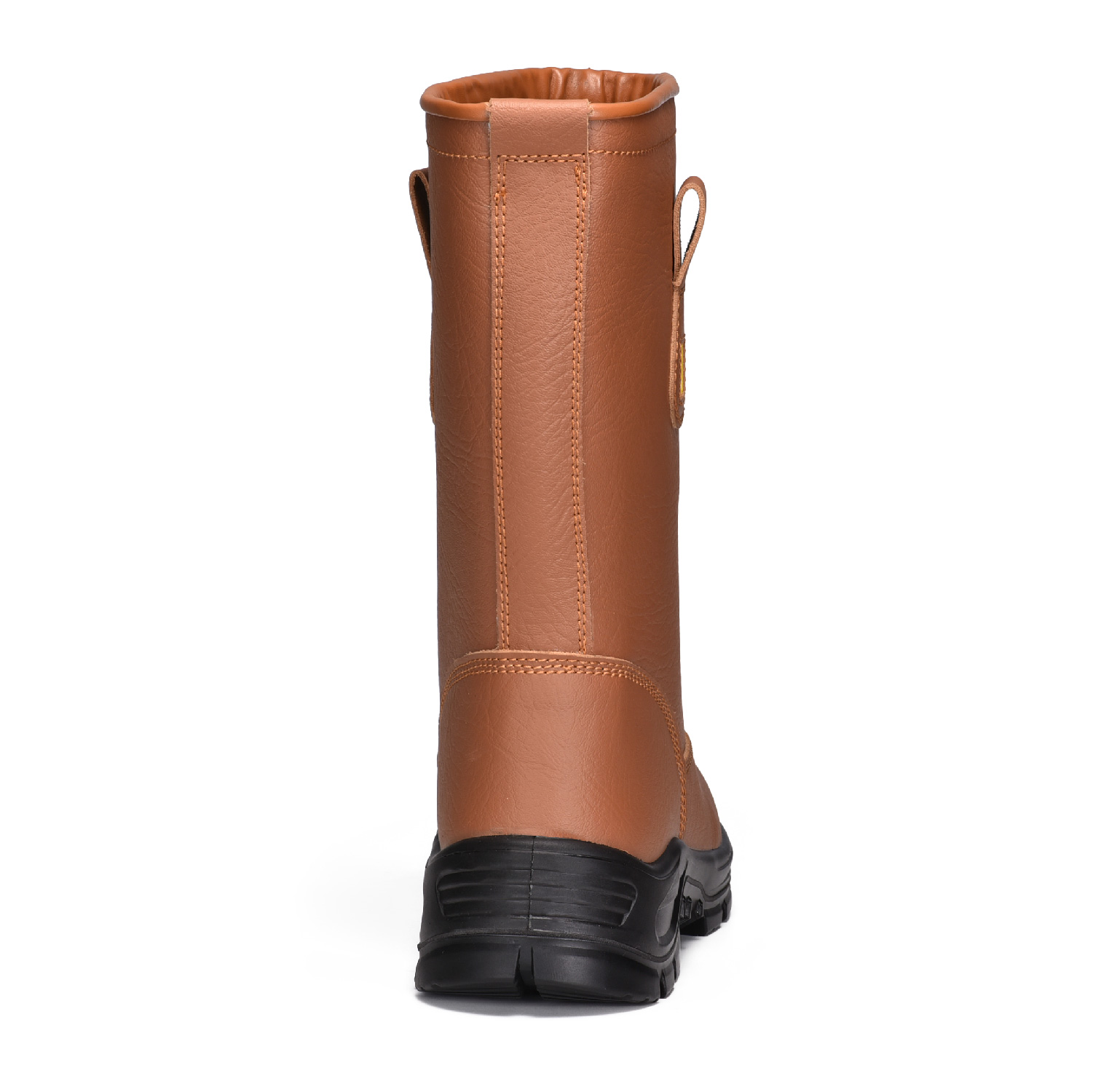 Buliders Boots de sécurité avec des chaussures de sécurité brune approuvées en acier-9430 marron