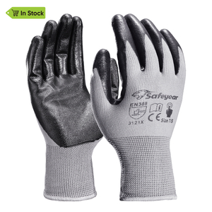 Gants de travail de sécurité enduits de nitrile N1552