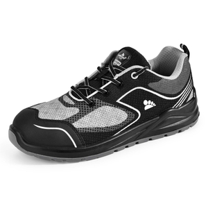 Chaussures de sécurité sportives à bout en acier L-7501 gris (vitesse)