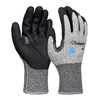 Gants de travail de construction gants de sécurité résistants aux coupes pd8045 noir
