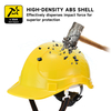 Casque de sécurité ventilé | Casque de sécurité certifié CE EN397 et ANSI Z89.1