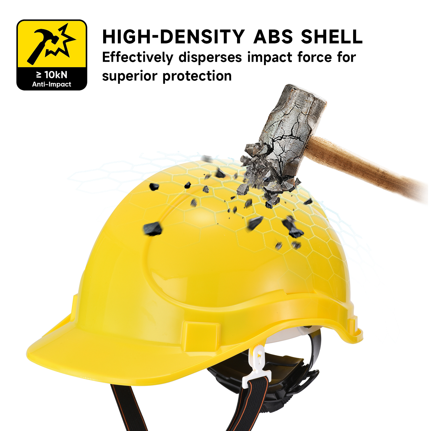 Casque de sécurité ventilé | Casque de sécurité certifié CE EN397 et ANSI Z89.1