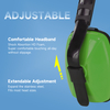  Moiffes de protection Mouffes Annulation de bruit entendant EM-5003 Green