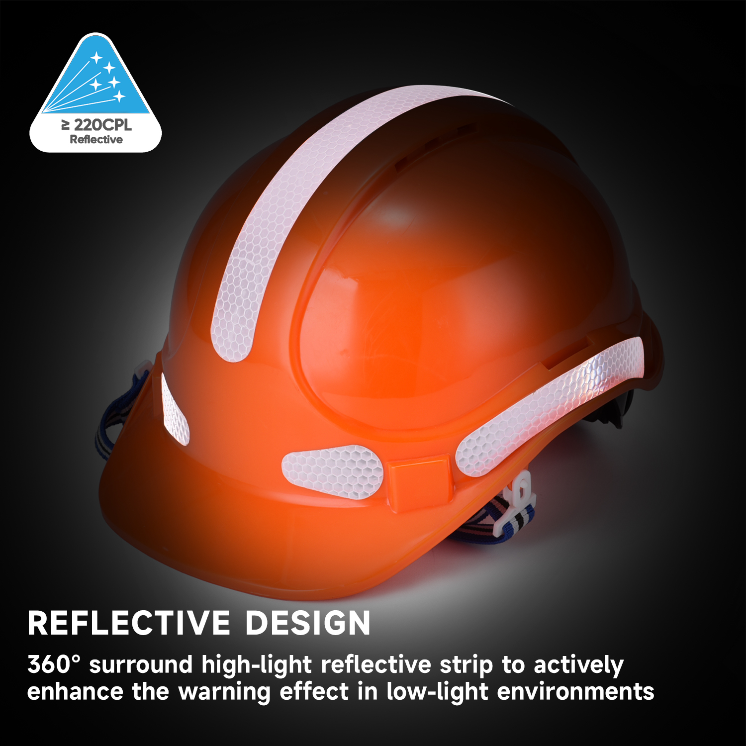  Fabrication Earmluffs Construction Casque de sécurité ABS CE Casques de sécurité approuvés W-018 Orange