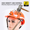 Casque de travail rotatif réglable W-018 Orange