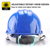 Casque de construction et de sécurité routière W-001 bleu