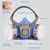 Demi-respirateur avec filtres en carbone GM2000