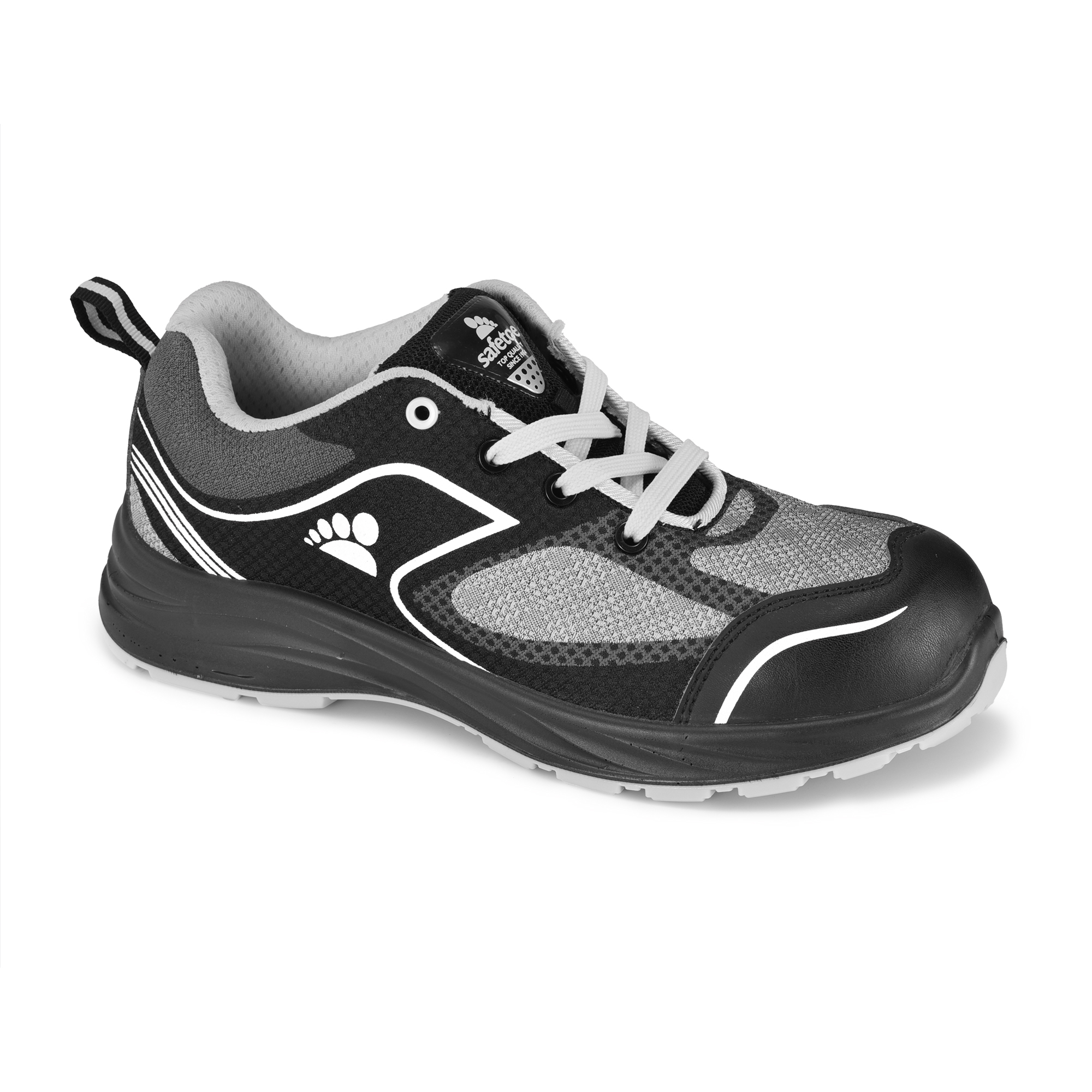Chaussures de sécurité sportive en acier L-7501 Gray 