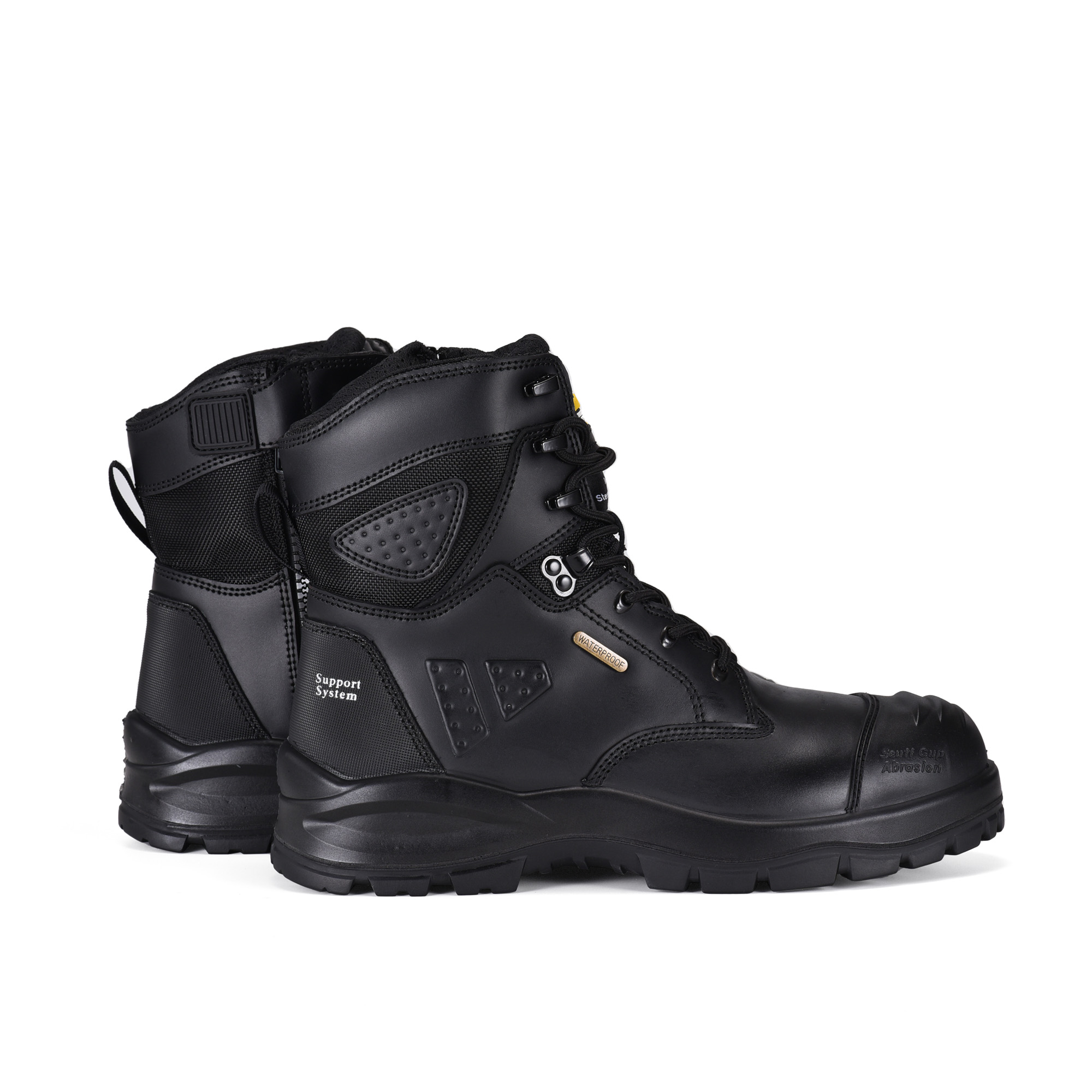 Bottes de sécurité minière Composite Toe étanche membrane M-8580 noir
