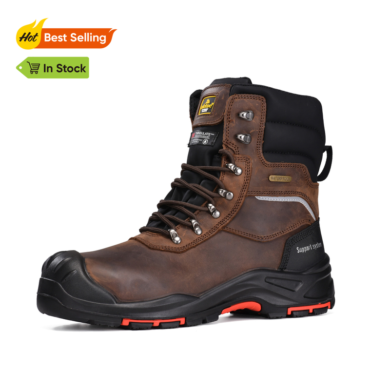Bottes de sécurité chaudes pour hommes