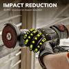 Gants de niveau de coupe HDPE Gants de protection TPR9004 Jaune
