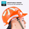 Casque de travail rotatif réglable W-018 Orange