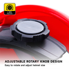 Casque de travail de construction rouge W-002 