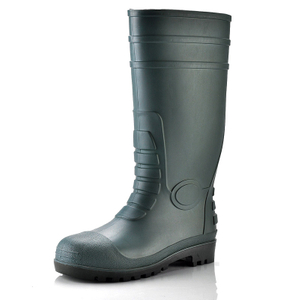 PVC Gum Rain Boots W-6038 Green