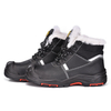 Bottes de sécurité d'hiver composites doublées en fourrure pour temps froid M-8573