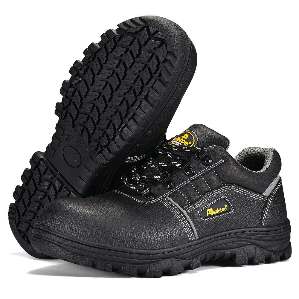 Industrie de la raffinerie d'huile Chaussures de sécurité en cuir de vache L-7163RB