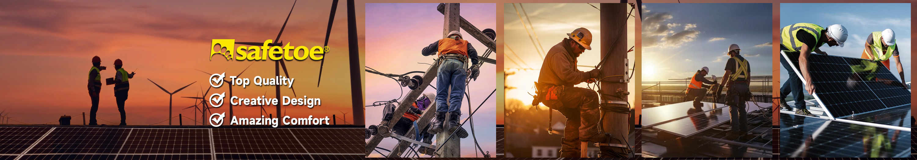 Bottes de travail énergétique et électrique