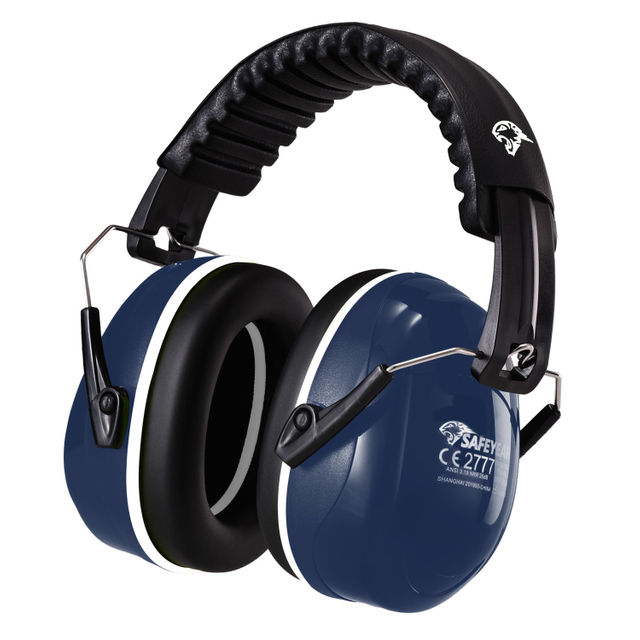 ABS Protection auditive Muffs Muffs Protective Muffs Ready Stock FM-1B BLUE