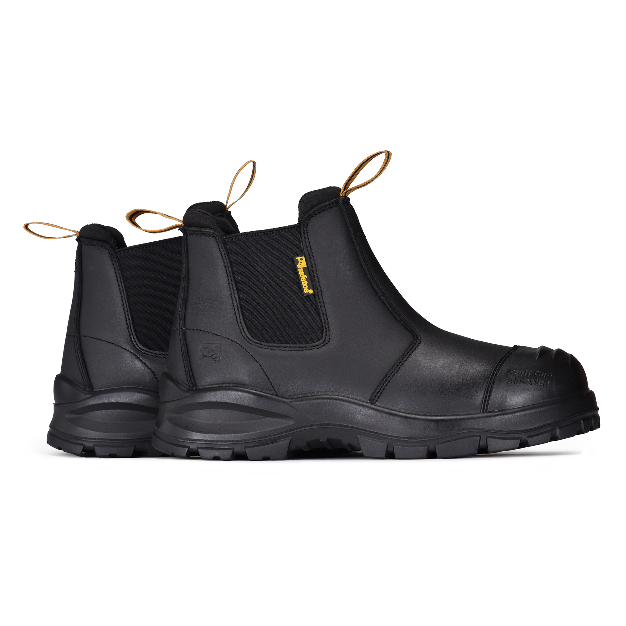 Chelsea Work Boots Mens Slip sur M-8025NBK-AU