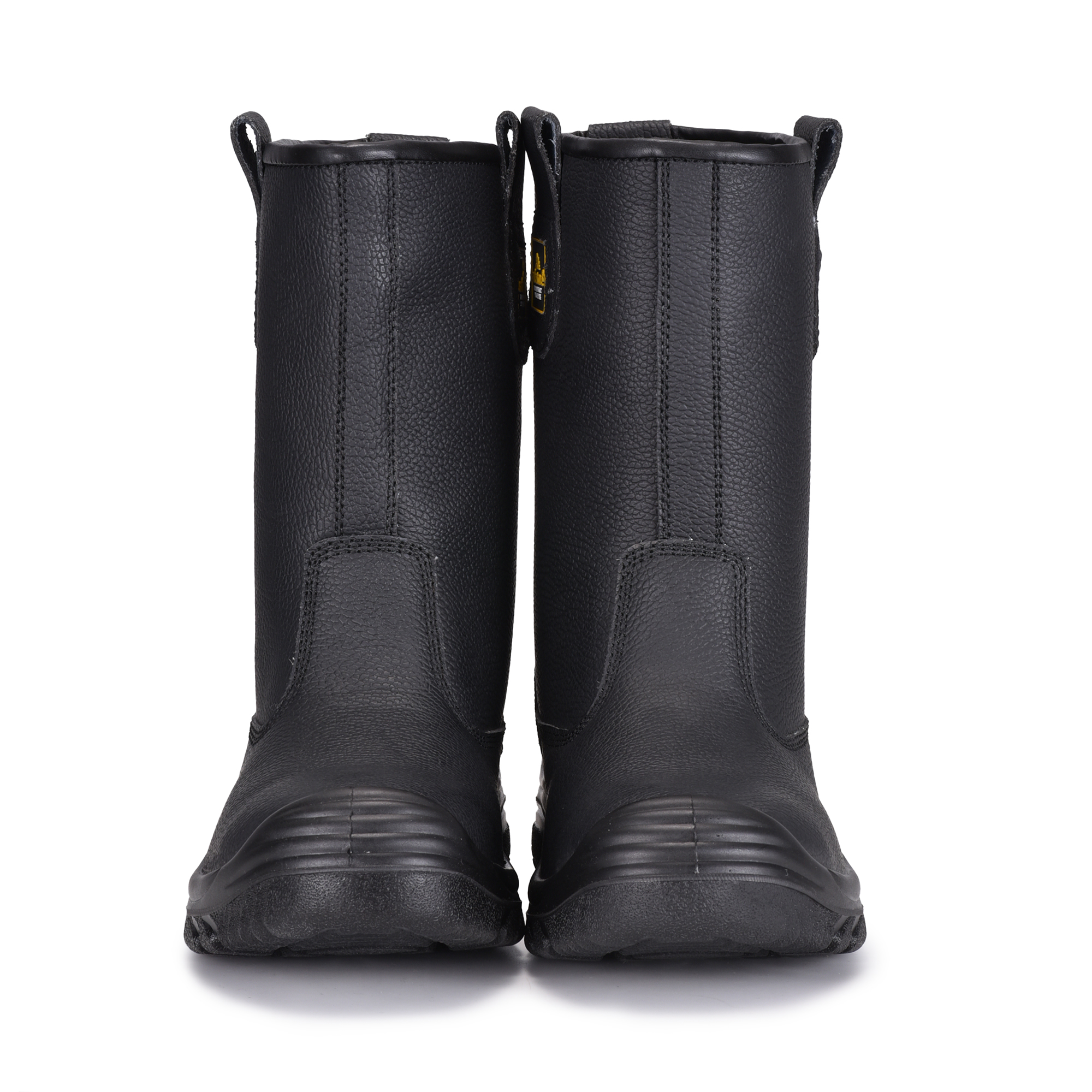 Bottes de sécurité des orteils en acier résistant à l'industrie du champ d'huile H-9430