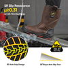 Bottes de l'industrie du pétrole S3 Bottes de travail de gréement de sécurité H-9437 