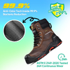 Bottes de sécurité S7S H-9552 résistantes à l'huile antistatique