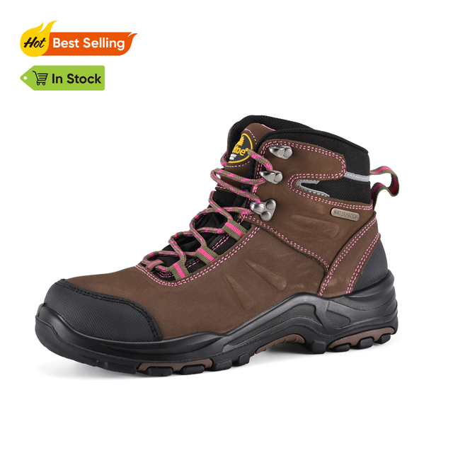 Bottes de travail pour femmes imperméables et résistantes au glissement avec orteil composite M-8553