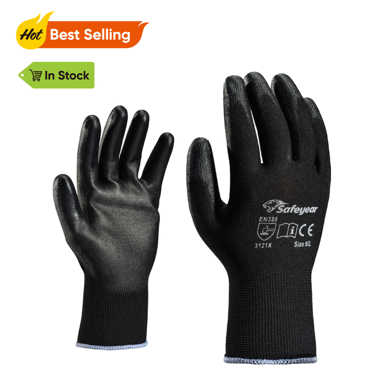 Gants de travail de sécurité PU PN8003 