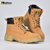 Vache nubuck en cuir en acier orteil de travail M-8173