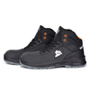 Lacet-up à lacets à lacets à lacets à basse coupe Toecap Work Trainers Hommes et femmes M-8571 Orange