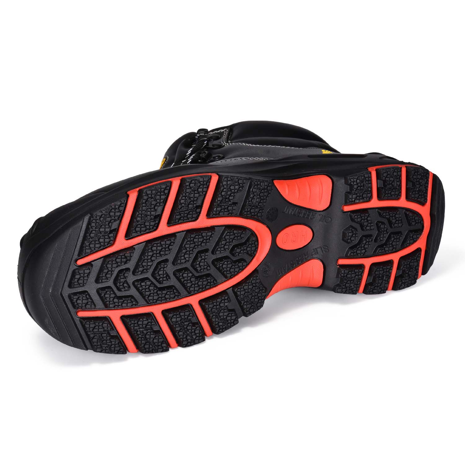 Chaussures de sécurité PU / caoutchouc imperméables avec orteil en acier M-8575