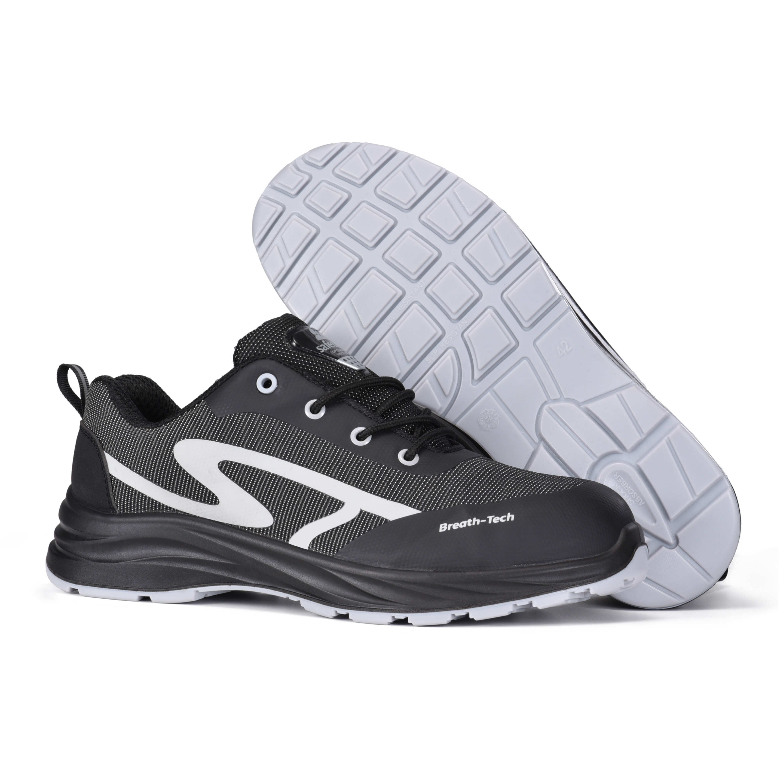 Sneakers Nouveau design Light Weight Safety Men Shoes Work L-7569