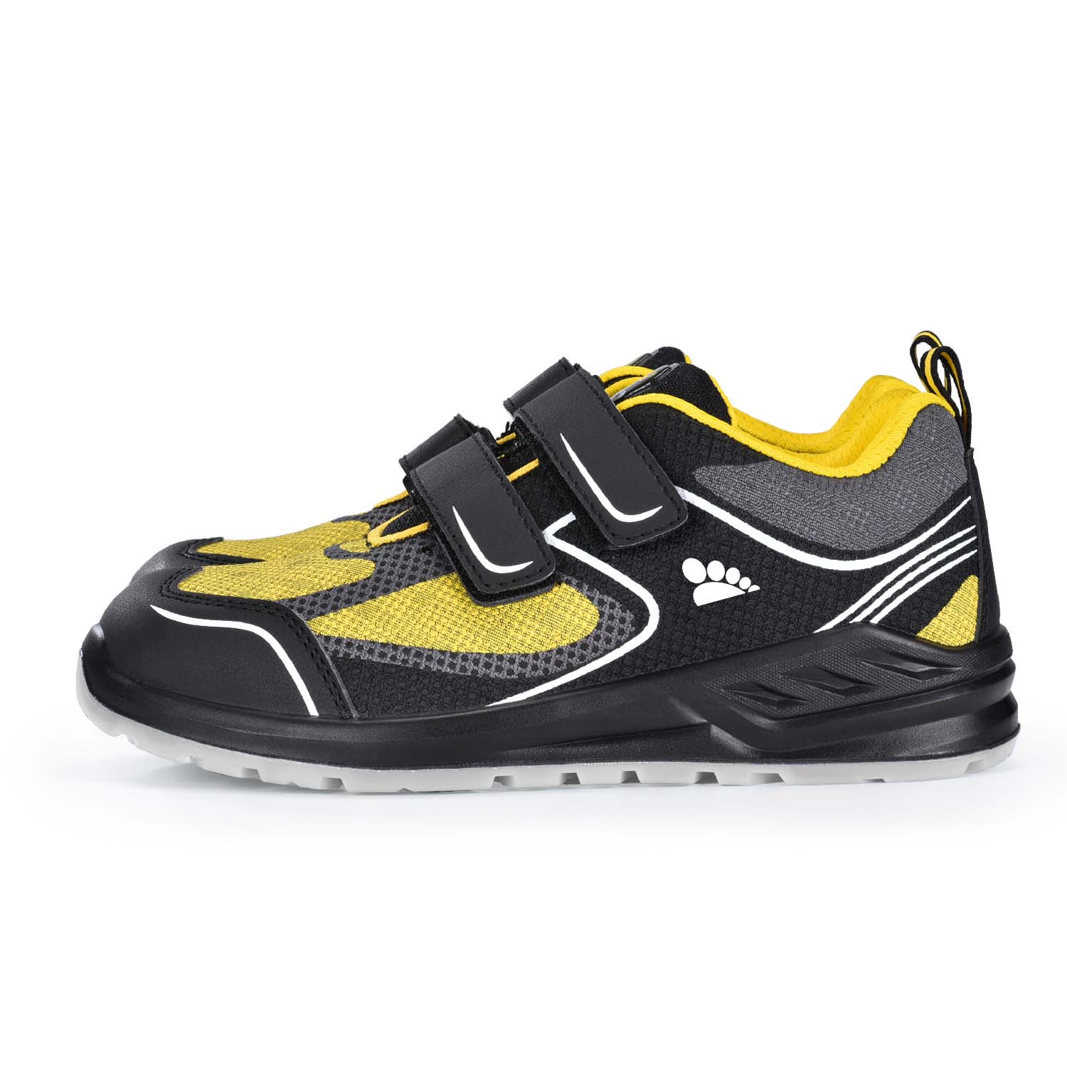 Velcro Design S1P Baskets de sécurité à embout en acier L-7501 Velcro