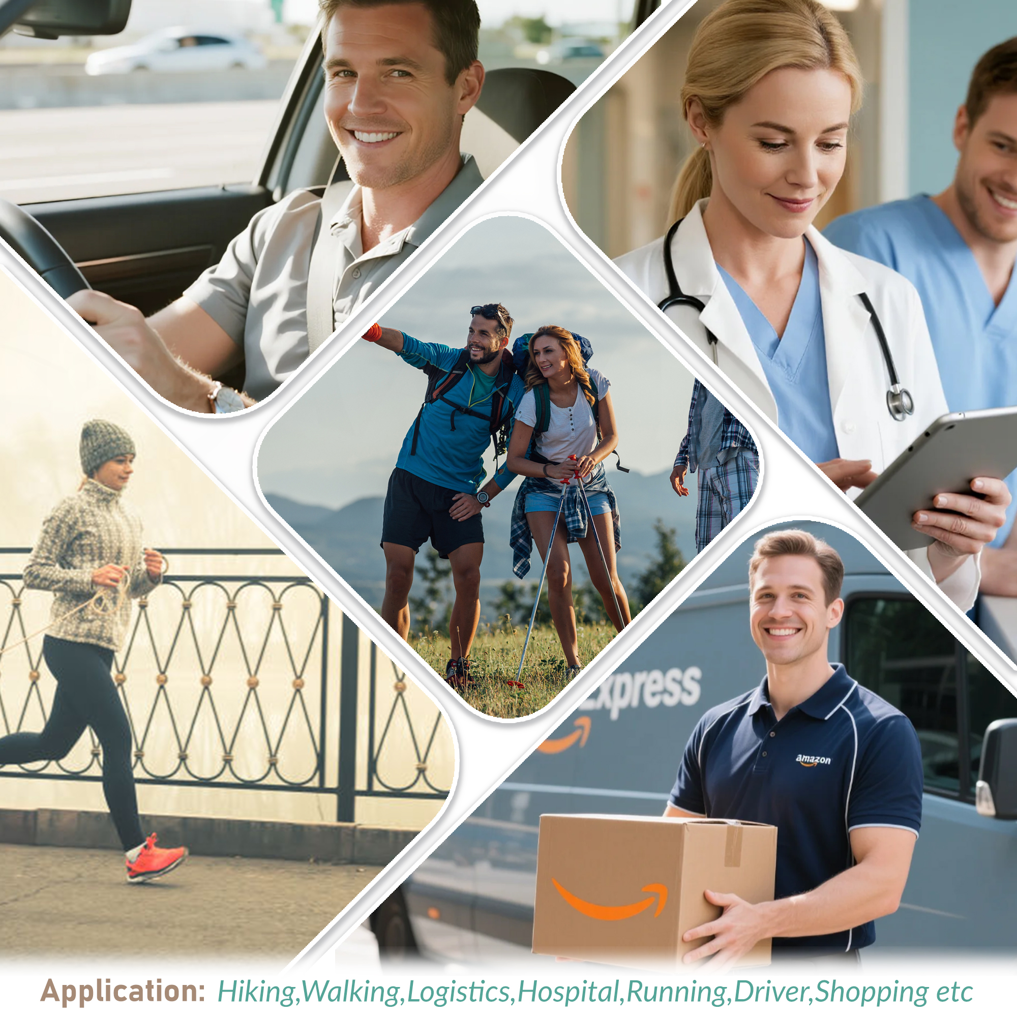 Safetoe Semelles de travail antibactériennes avec Hi-polyu et herbes naturelles