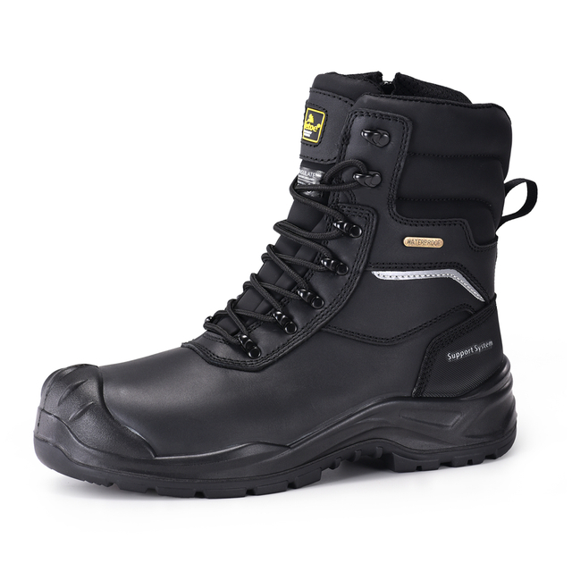 Safetoe Bottes de sécurité d'hiver IceGrip Arctic-Zip H-9552 IceGrip