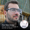 Lunettes de sécurité surdimensionnées OTG qui s'adaptent aux lunettes de vue | ANSI Z87.1 et EN166