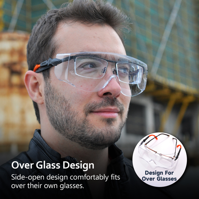 Lunettes de sécurité OTG pour lunettes de vue | SG009