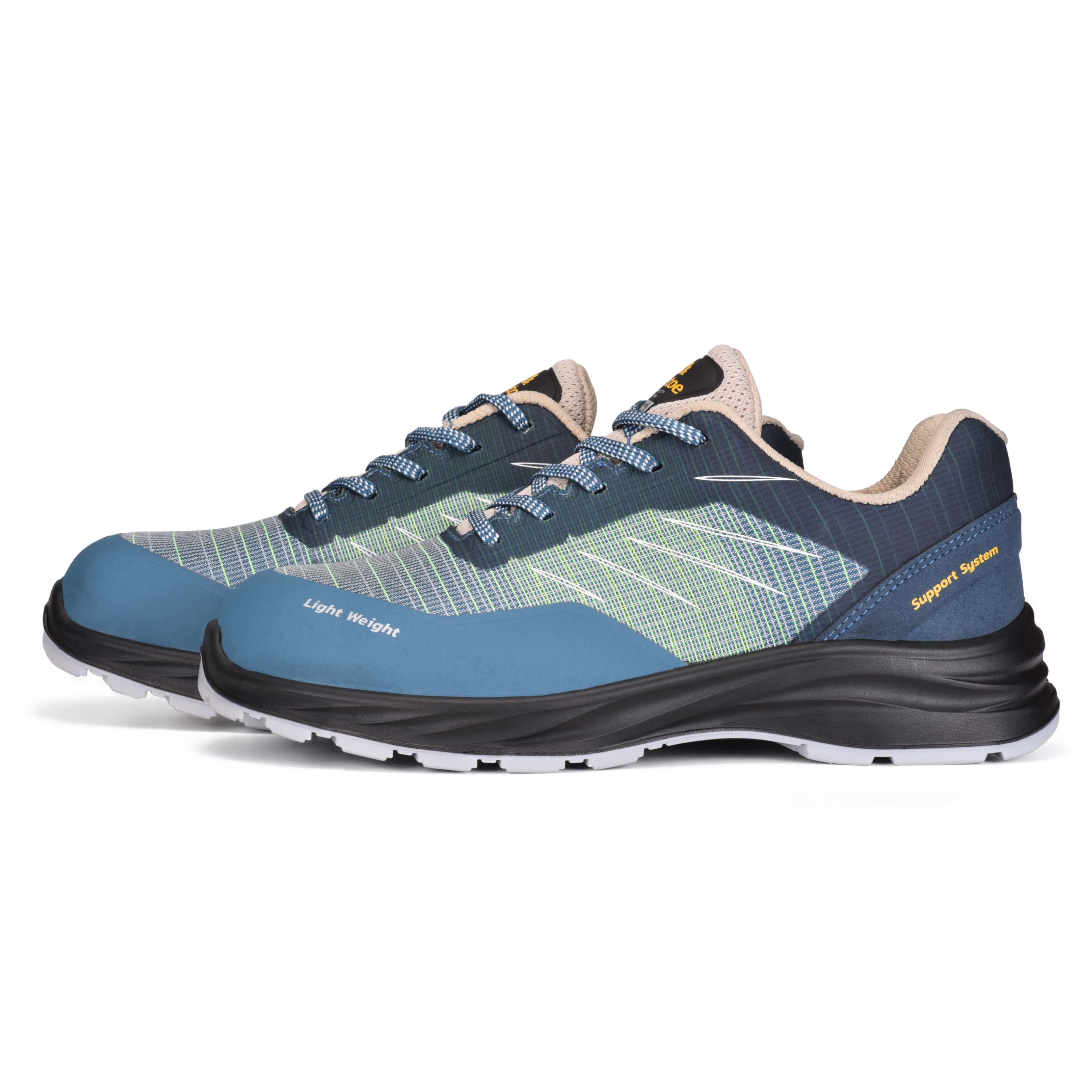 Sneakers de sécurité Les chaussures pour hommes travaillent légèrement respirant L-7572