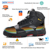 Isolation de danger électrique EH Bottes de travail de sécurité nominales 