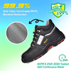 Chaussures de sécurité industrielle haut de gamme avec embout en acier et semelle en PU/caoutchouc résistant à la chaleur | M-8027PRST